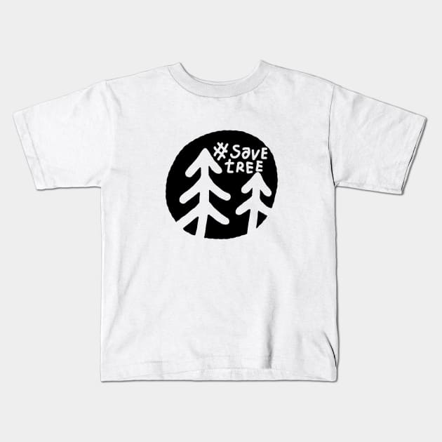 # Save Tree Kids T-Shirt by martinussumbaji